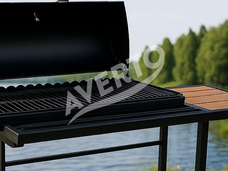 Grill med lock Premium Pluss