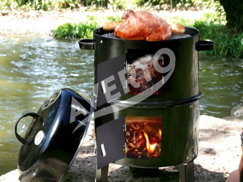 BBQ rökare & grillar 2in1