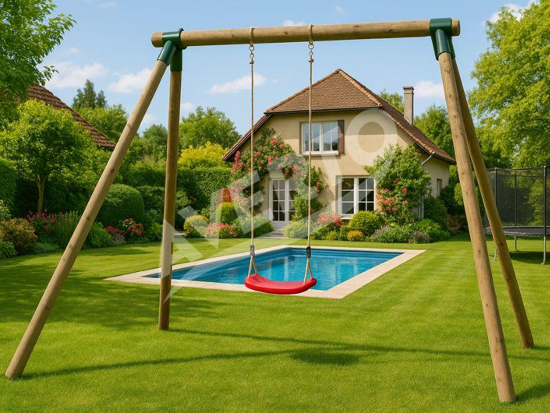 Wooden Swing Analies