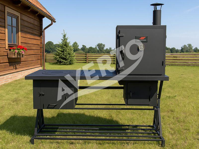 Smoker med gryta Patio XXL