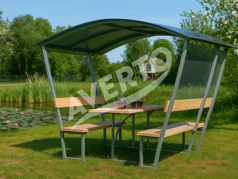 Gartenpavillon Tulipano 4mm