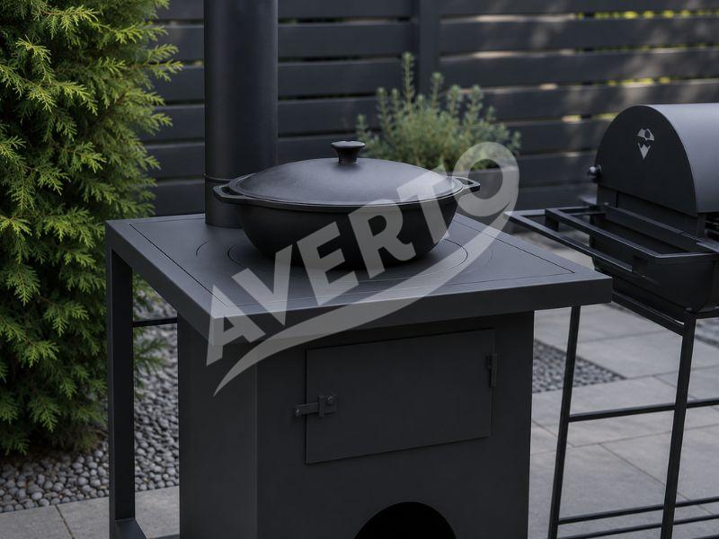 Outdoor-Ofen für Kessel