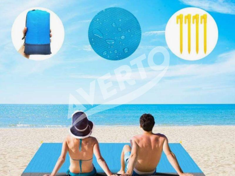 Strand- och picknickmatta