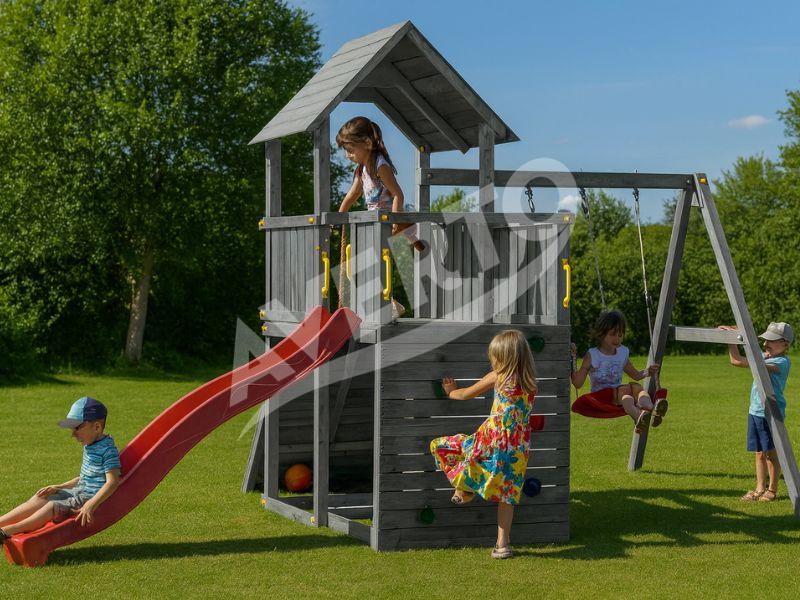 Lekplats Carol 3 Grey-B