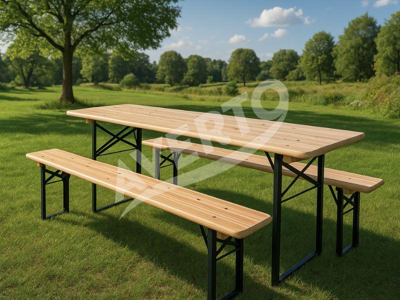 1 bord + 2 bänkar 220x50