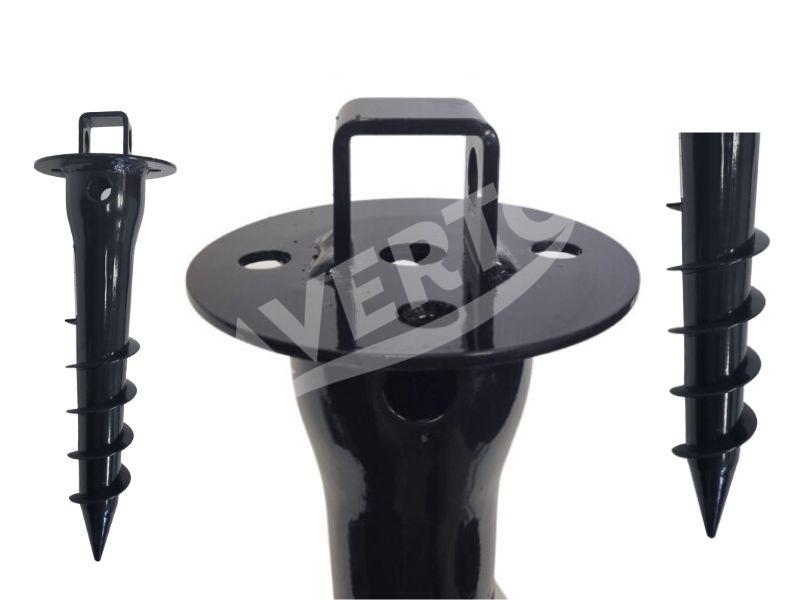 Jordskruvar S ⌀68, 350 mm, 4-pack