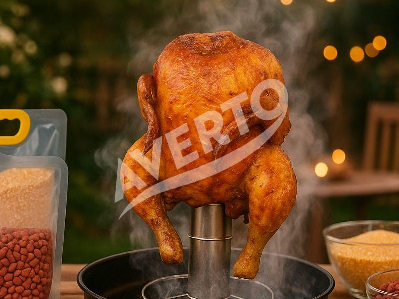 Grillad BBQ-kyckling