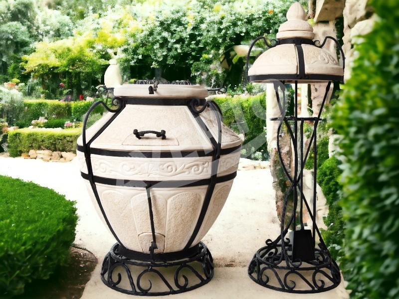 Tandoor Aladdin (gångjärnsförsett lock)