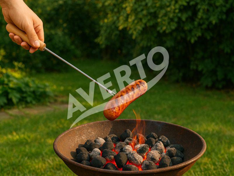 Teleskopisk grillgaffel