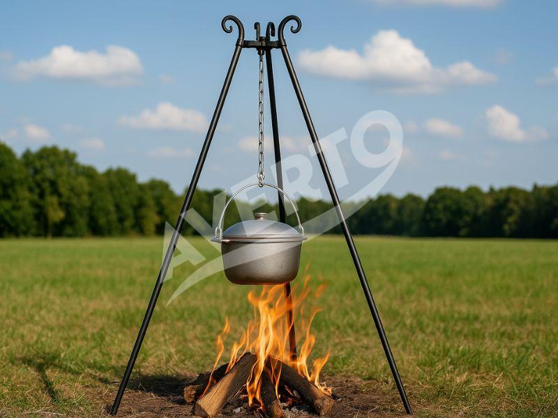 Tripod Grill Hanger Viking 180cm