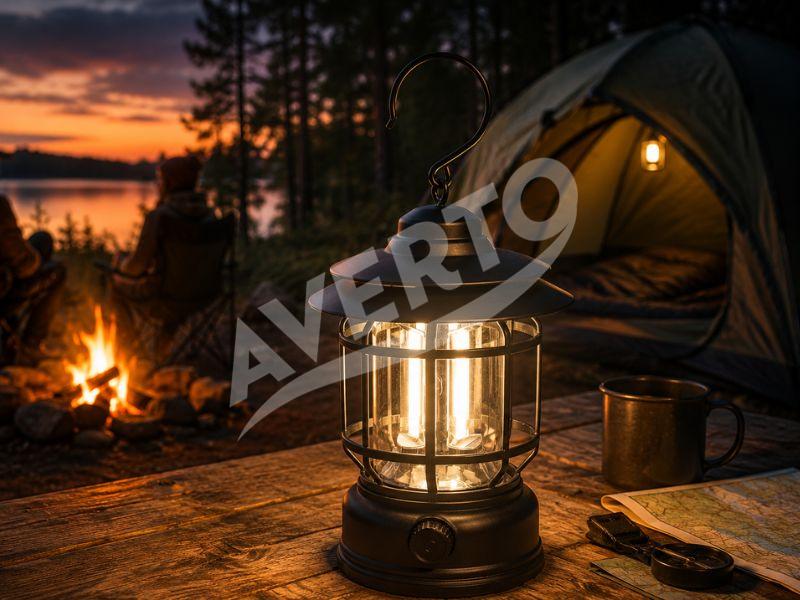 Campinglampe USB LED