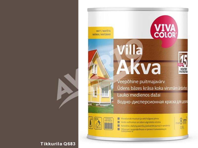 VIVACOLOR Villa Akva 9 L BRUNT